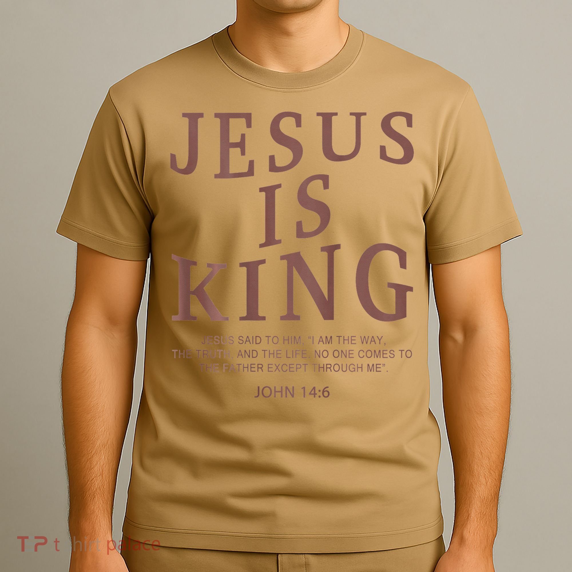 Jesus King Christian Teen Girl God Good Son Brother T-Shirt