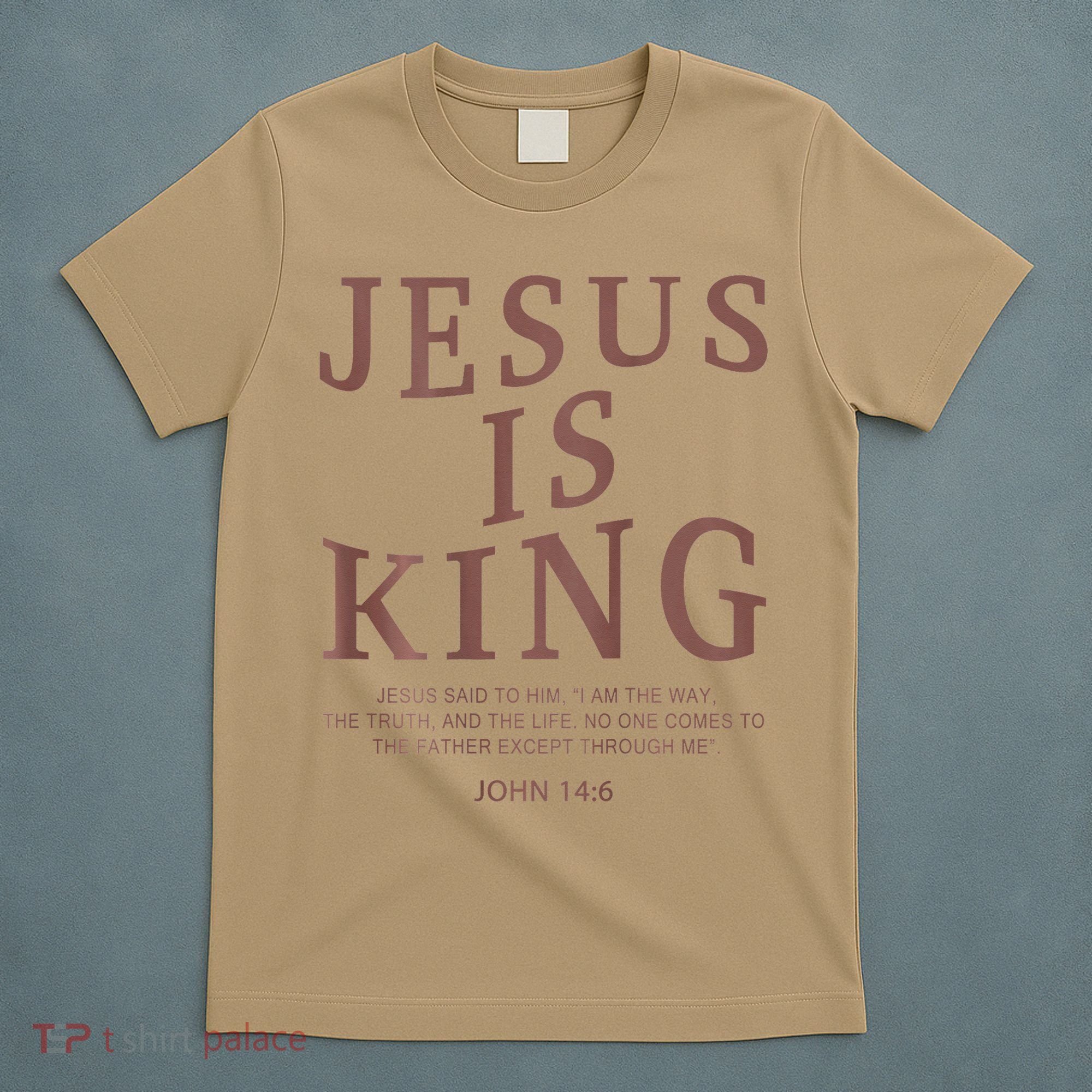 Jesus King Christian Teen Girl God Good Son Brother T-Shirt