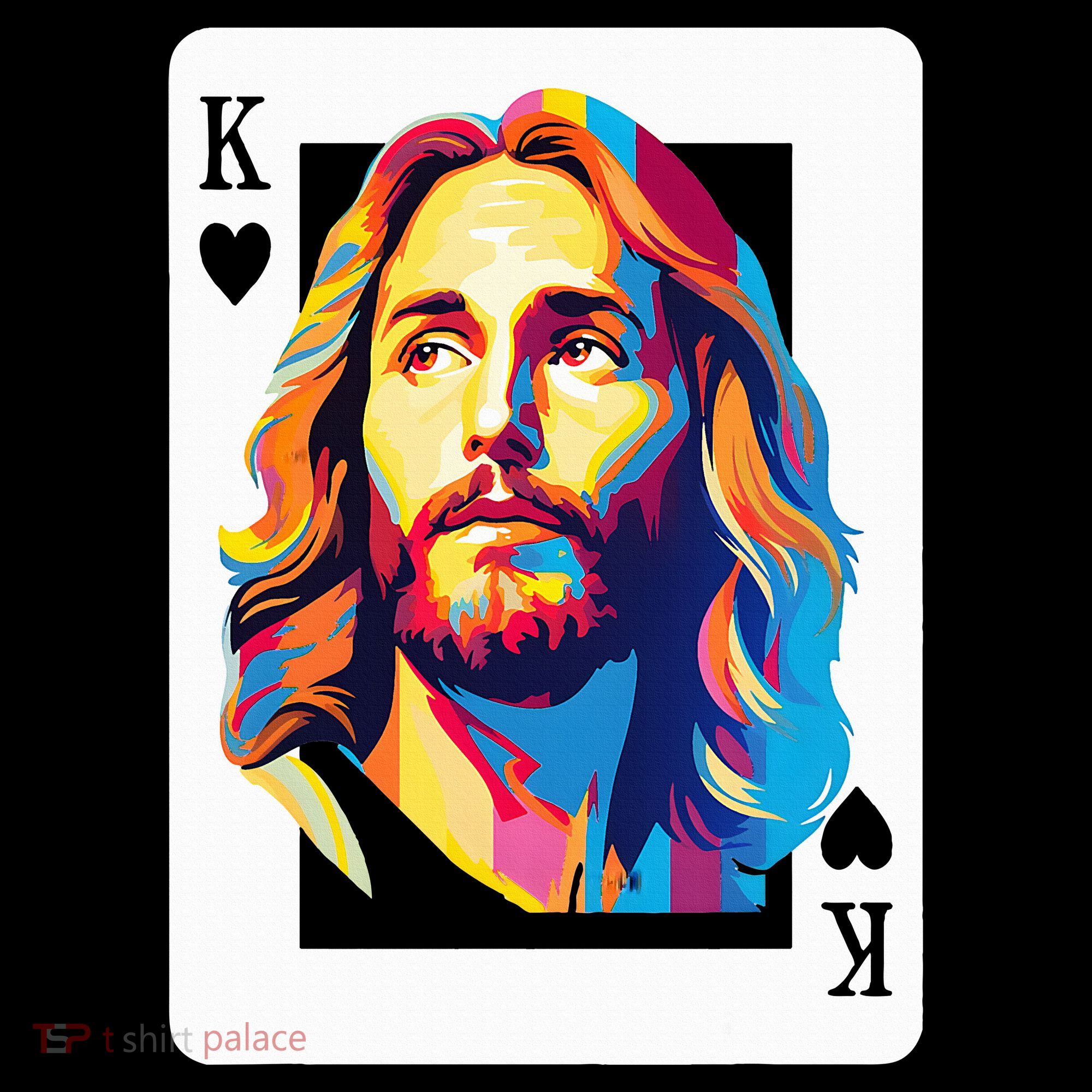 Jesus King Card Christian Women's Hoodie