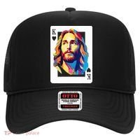 Jesus King Card Christian Hat thumb 0