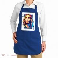 Jesus King Card Christian Apron thumb 2