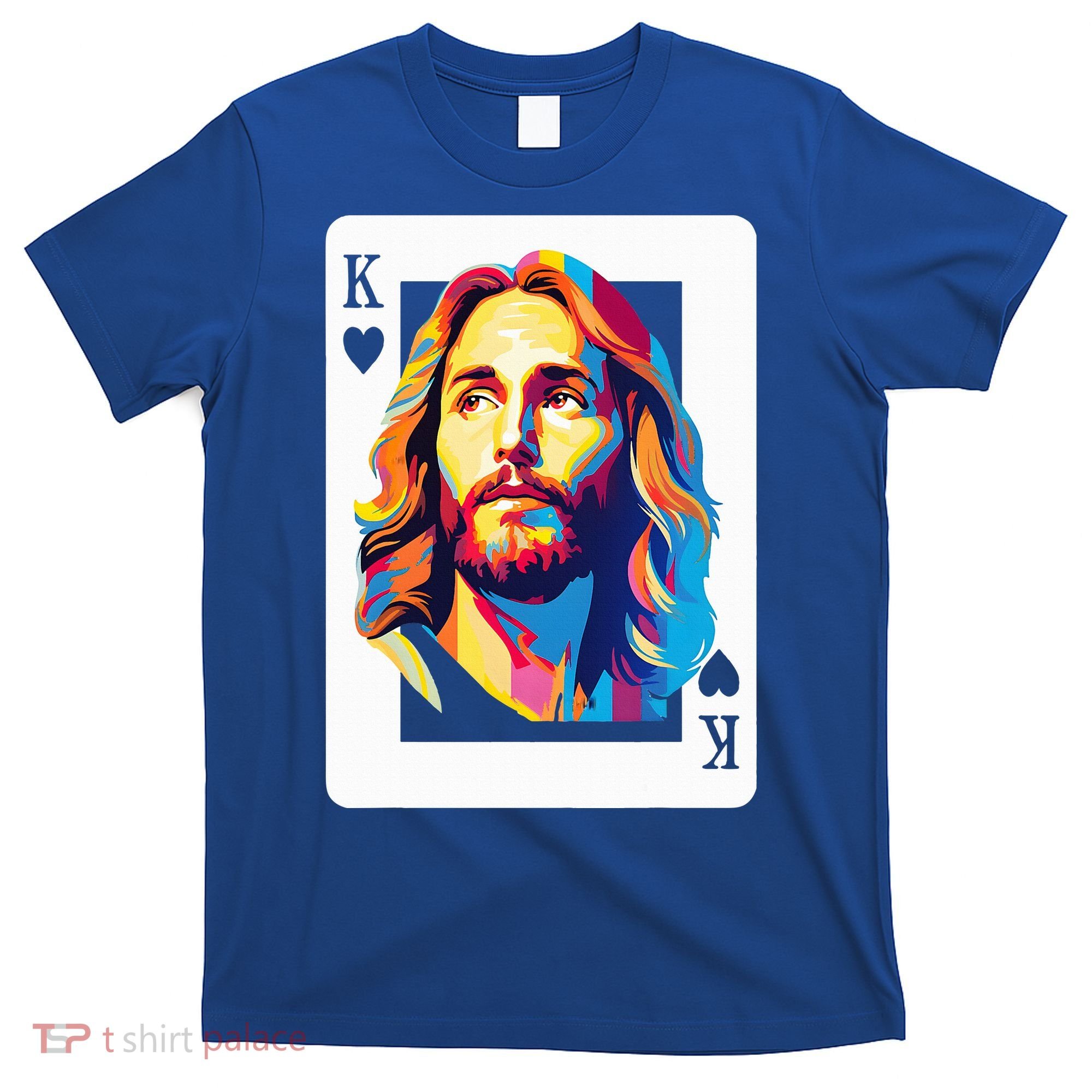 Jesus King Card Christian T-Shirt