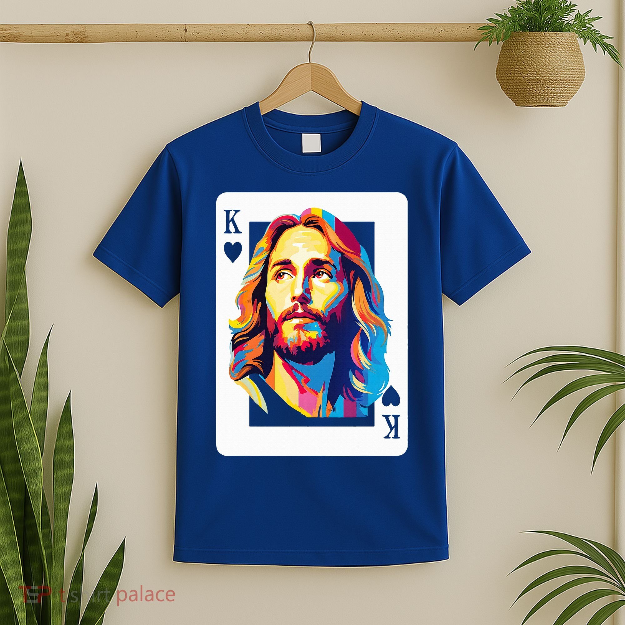 Jesus King Card Christian T-Shirt
