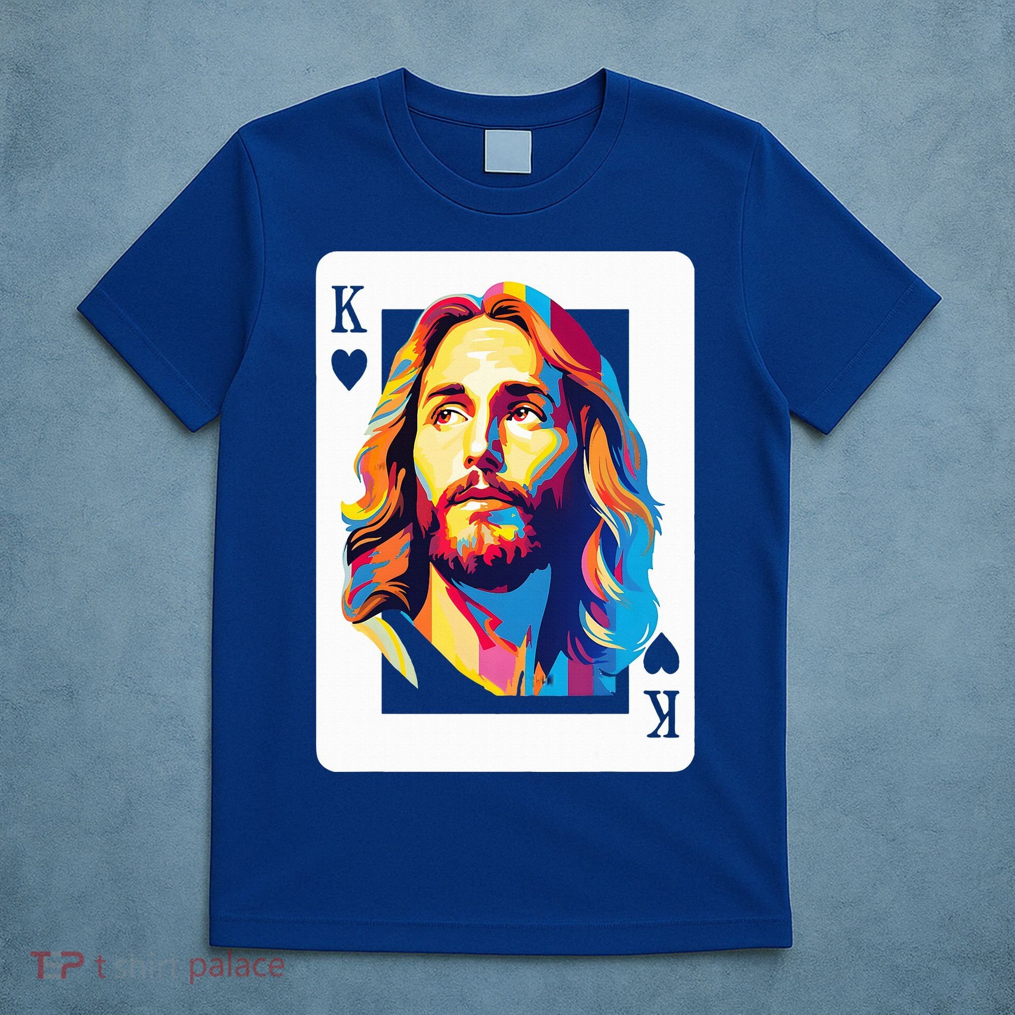 Jesus King Card Christian T-Shirt