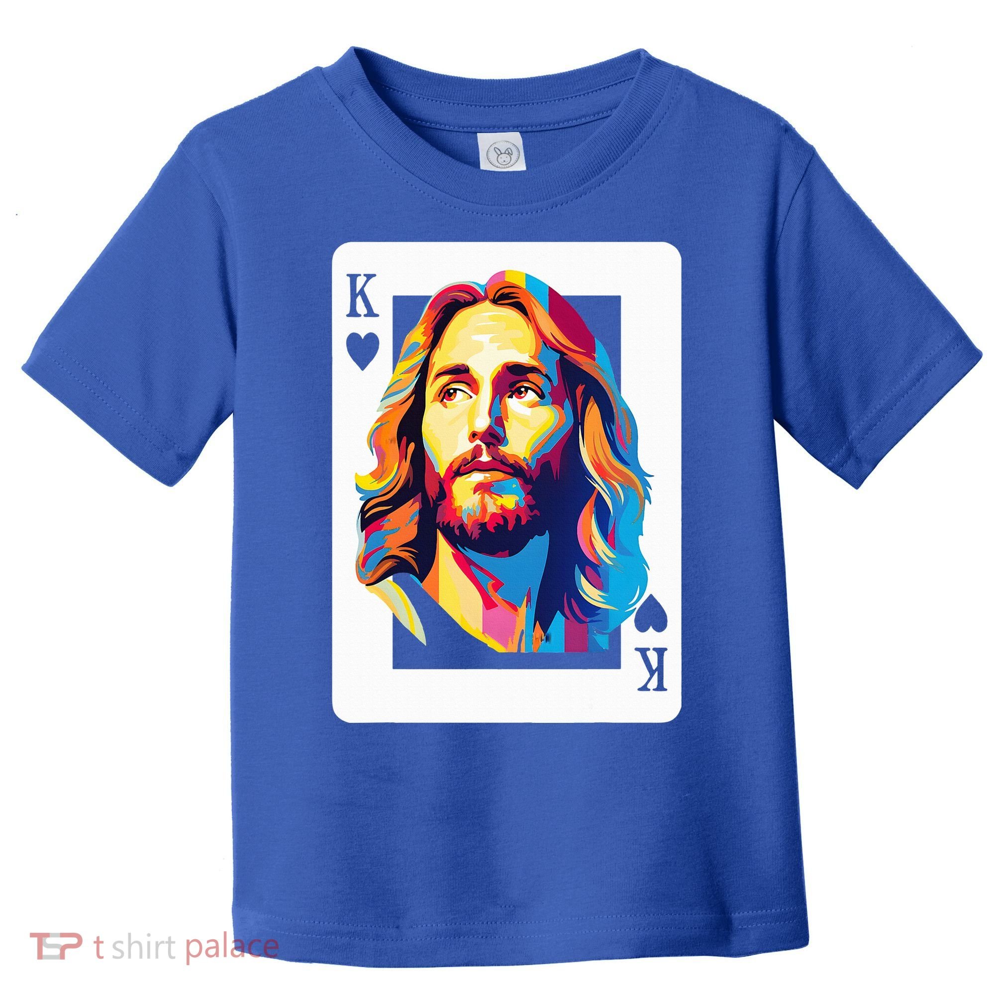Jesus King Card Christian Toddler T-Shirt