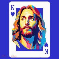 Jesus King Card Christian Visor thumb 3