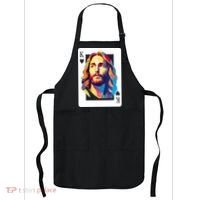 Jesus King Card Christian Apron thumb 0