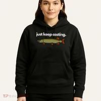 Just Keep Casting Musky Fishing Hoodie thumb 5