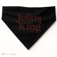 Jesus King Christian Best Godson Everer USA-Made Doggie Bandana thumb 0
