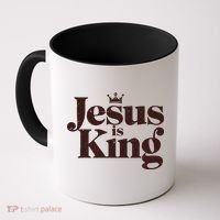 Jesus King Christian Best Godson Everer Coffee Mug thumb 0