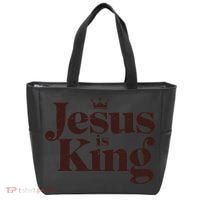 Jesus King Christian Best Godson Everer Tote Bag thumb 0