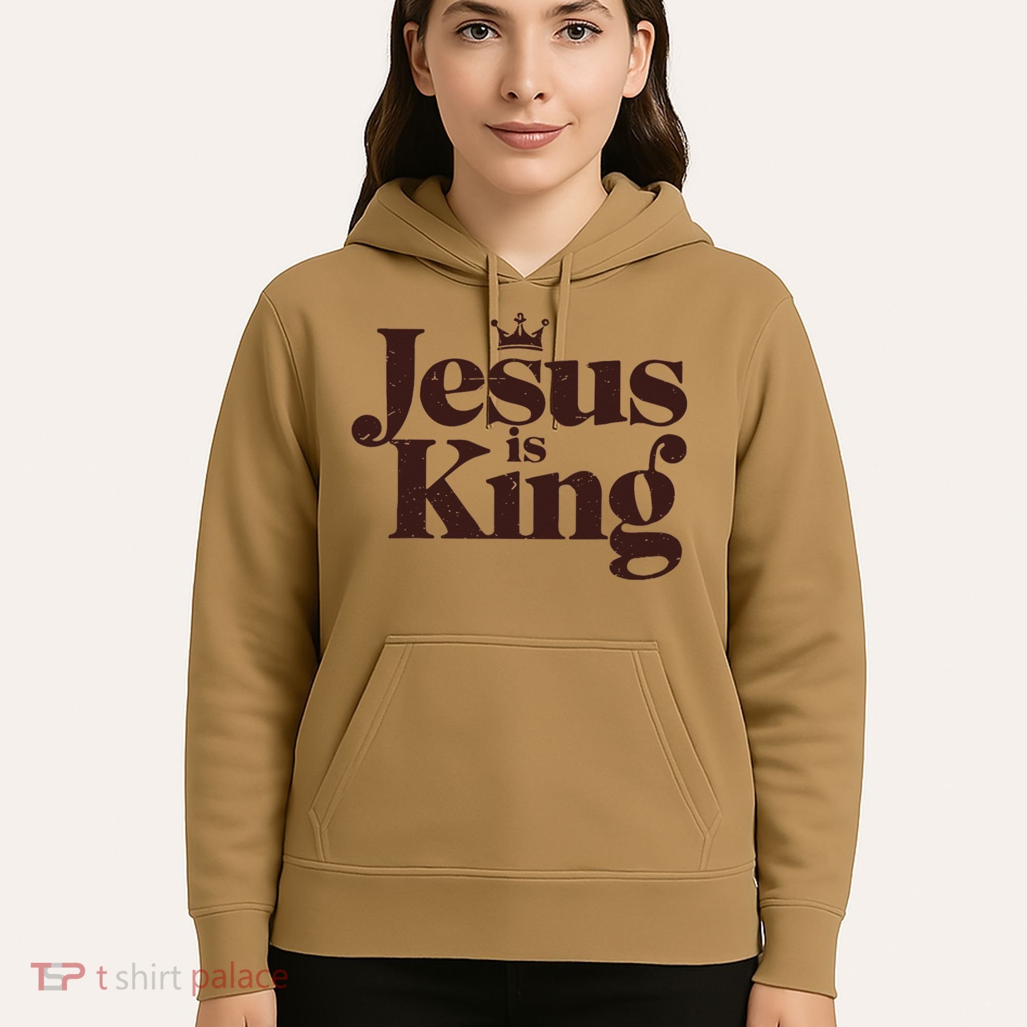 Jesus King Christian Best Godson Everer Hoodie
