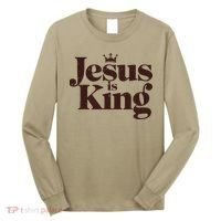 Jesus King Christian Best Godson Everer Long Sleeve Shirt thumb 0