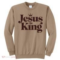 Jesus King Christian Best Godson Everer Sweatshirt thumb 0