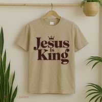 Jesus King Christian Best Godson Everer T-Shirt thumb 2
