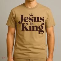 Jesus King Christian Best Godson Everer T-Shirt thumb 3