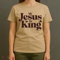 Jesus King Christian Best Godson Everer T-Shirt thumb 4