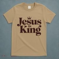 Jesus King Christian Best Godson Everer T-Shirt thumb 5