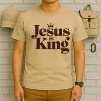 Jesus King Christian Best Godson Everer T-Shirt thumb 6