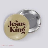 Jesus King Christian Best Godson Everer Button thumb 0
