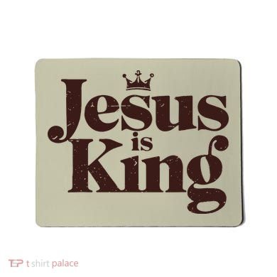 Jesus King Christian Best Godson Everer Mousepad