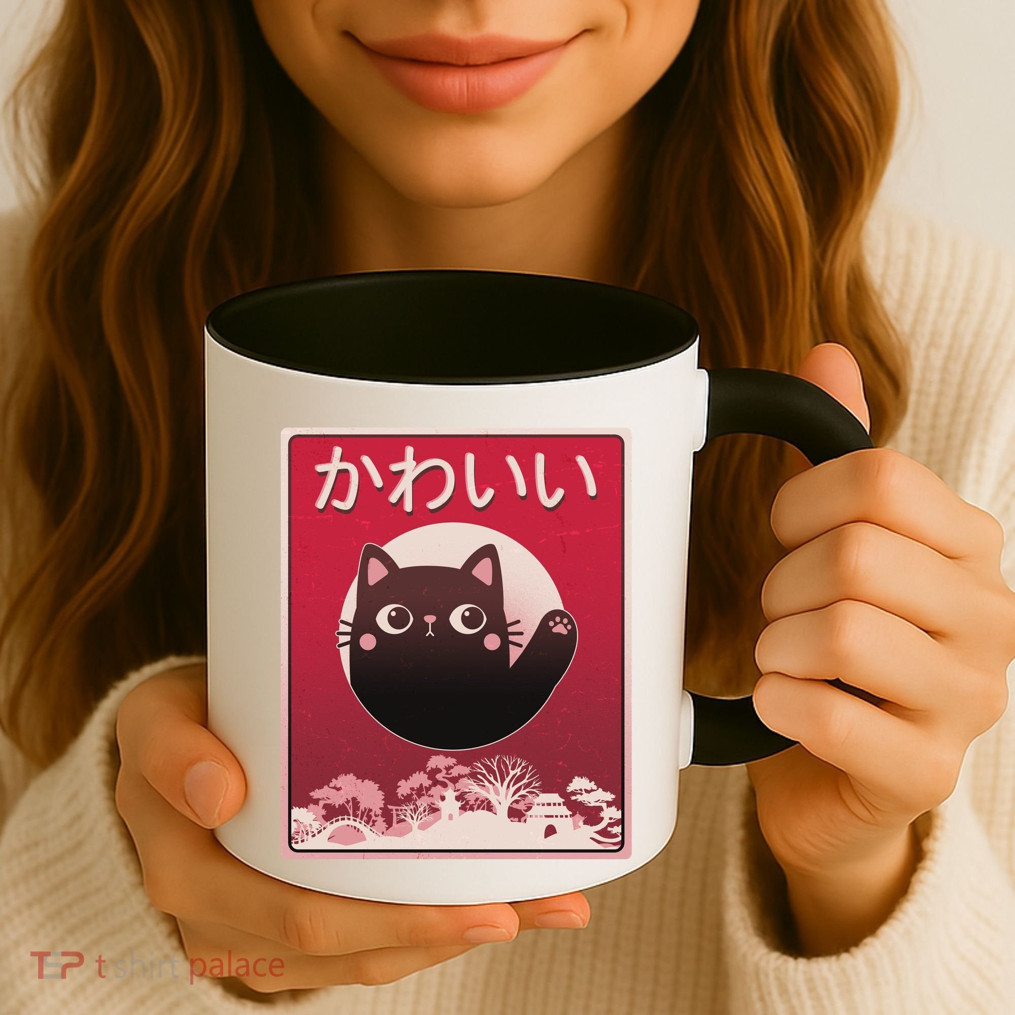 Japanese Kawaii Cute Neko Cat Coffee Mug