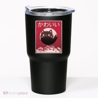 Japanese Kawaii Cute Neko Cat Tumbler thumb 0