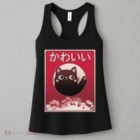 Japanese Kawaii Cute Neko Cat Women's Tank Top thumb 3