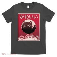 Japanese Kawaii Cute Neko Cat T-Shirt thumb 0