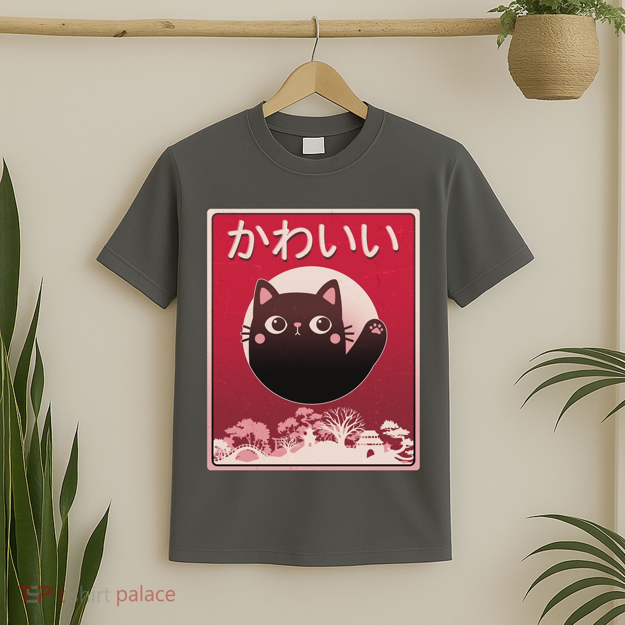 Japanese Kawaii Cute Neko Cat T-Shirt