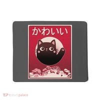 Japanese Kawaii Cute Neko Cat Mousepad thumb 0