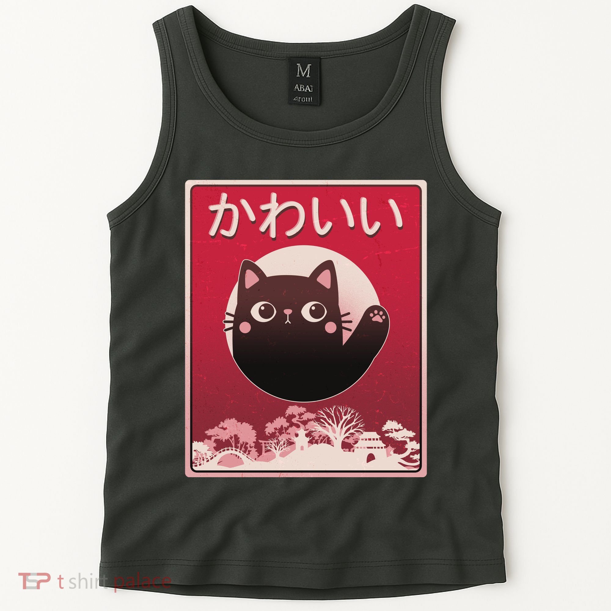 Japanese Kawaii Cute Neko Cat Tank Top