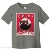 Japanese Kawaii Cute Neko Cat Toddler T-Shirt thumb 0