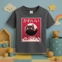 Japanese Kawaii Cute Neko Cat Toddler T-Shirt thumb 3