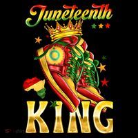 Juneteenth King Funny Shoe Steppin Into Juneteenth Black King Coaster thumb 2