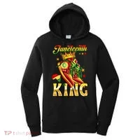 Juneteenth King Funny Shoe Steppin Into Juneteenth Black King Women's Hoodie thumb 0