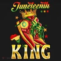 Juneteenth King Funny Shoe Steppin Into Juneteenth Black King Women's Hoodie thumb 2