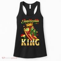 Juneteenth King Funny Shoe Steppin Into Juneteenth Black King Women's Tank Top thumb 0
