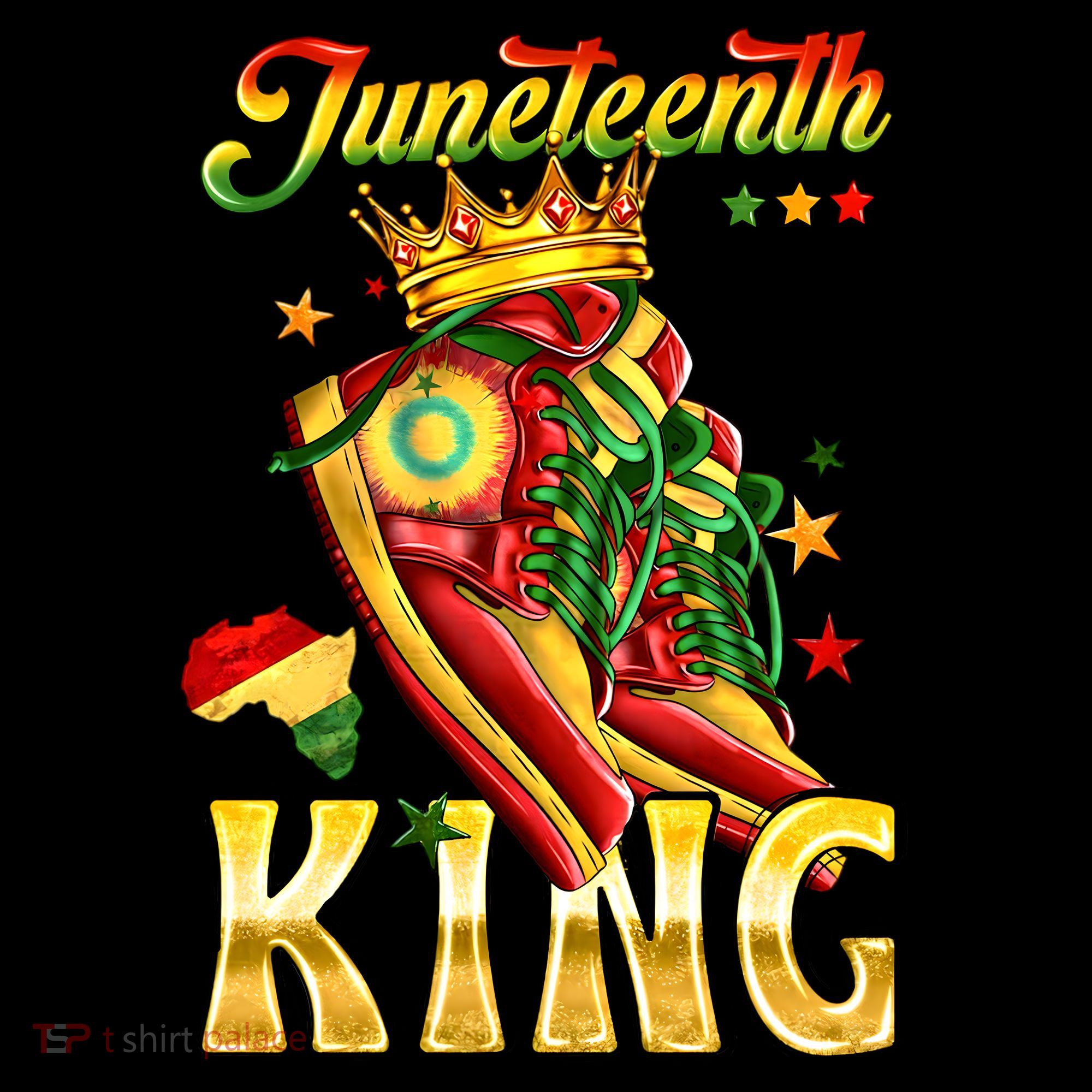 Juneteenth King Funny Shoe Steppin Into Juneteenth Black King Toddler Hoodie