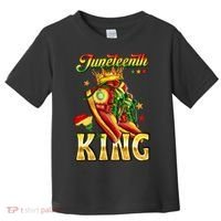 Juneteenth King Funny Shoe Steppin Into Juneteenth Black King Toddler T-Shirt thumb 0