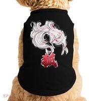 Japanese Kitsune Fox Brush Art Doggie Tank thumb 0