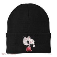 Japanese Kitsune Fox Brush Art Beanie thumb 0
