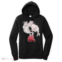 Japanese Kitsune Fox Brush Art Women's Hoodie thumb 0