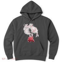 Japanese Kitsune Fox Brush Art Hoodie thumb 0