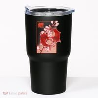 Japanese Koi Fish And Cherry Blossoms Tumbler thumb 0