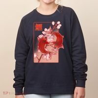 Japanese Koi Fish And Cherry Blossoms Women's Sweatshirt thumb 0