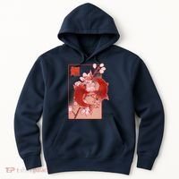 Japanese Koi Fish And Cherry Blossoms Hoodie thumb 0