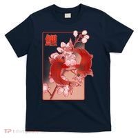 Japanese Koi Fish And Cherry Blossoms T-Shirt thumb 0