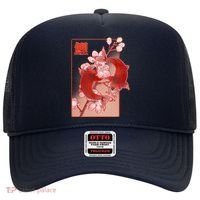 Japanese Koi Fish And Cherry Blossoms Hat thumb 0