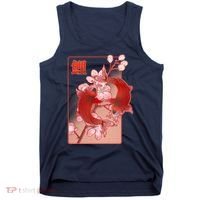 Japanese Koi Fish And Cherry Blossoms Tank Top thumb 0